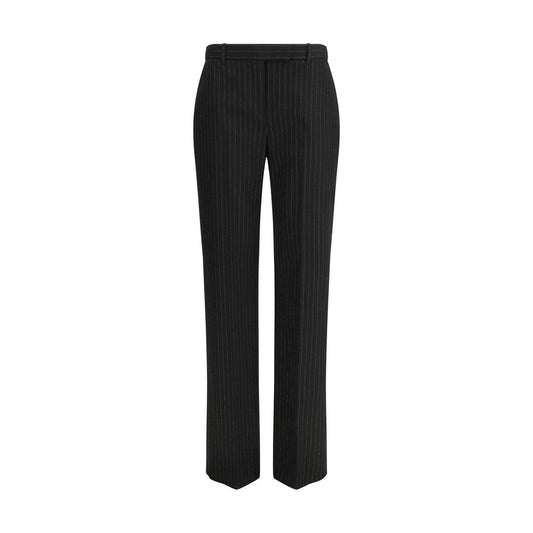 Alexander McQueen Black Wool Dress Pants